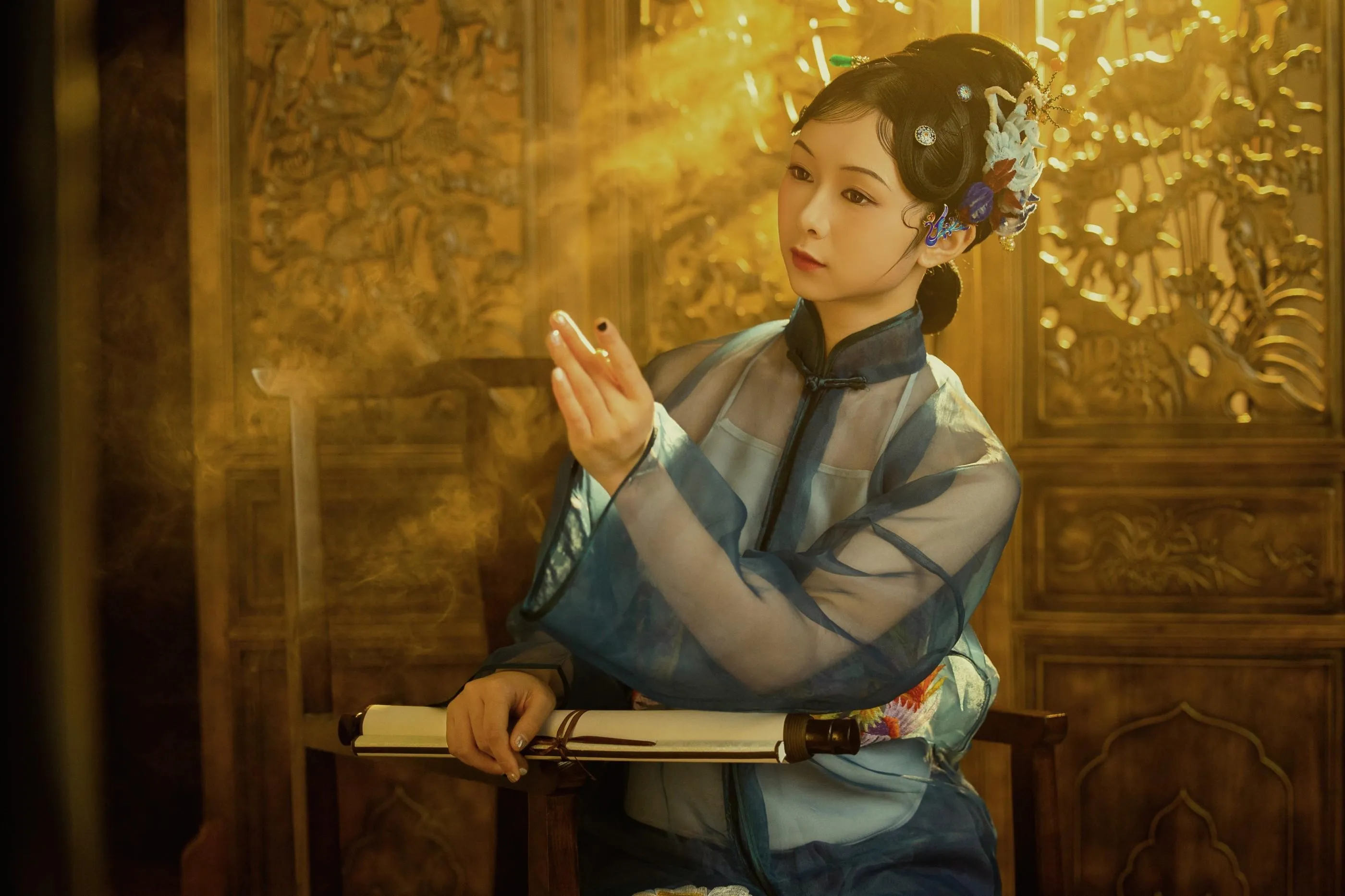 [YITUYU艺图语]2022.07.10 清宫戏曲 周周 [28P]插图9